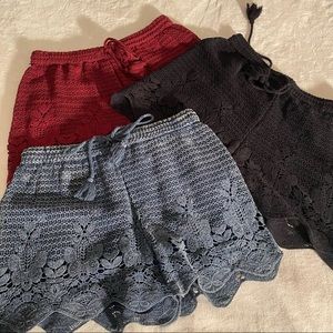 Abercrombie and Fitch knitted shorts